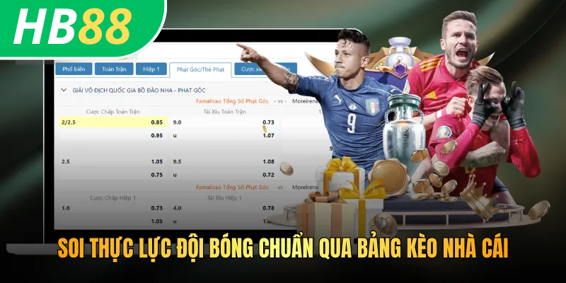 Cách Xem Bảng Kèo HB88 - Hướng Dẫn Soi Kèo Chuẩn 2026 2 Soi thực lực đội bóng chuẩn qua bảng kèo nhà cái